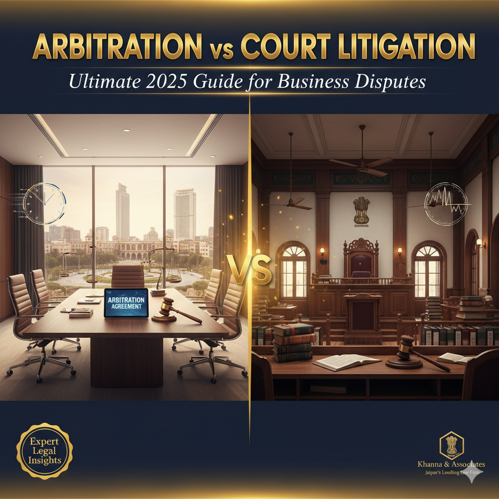 Arbitration vs court litigation