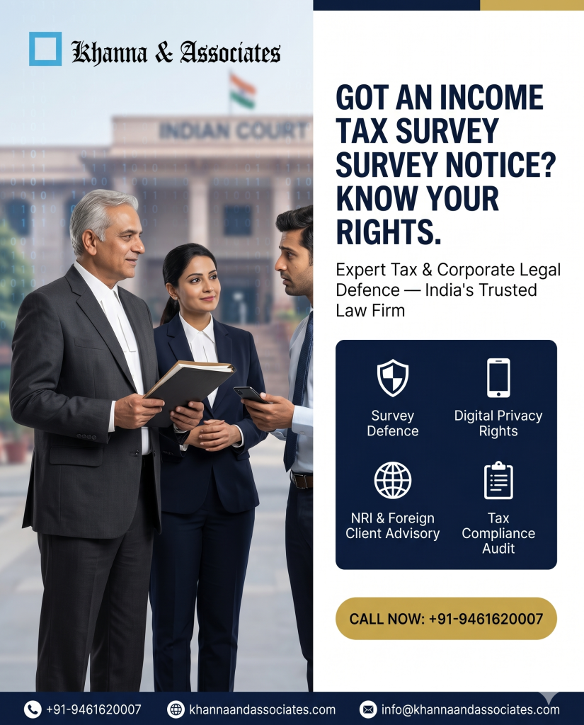 Income Tax survey