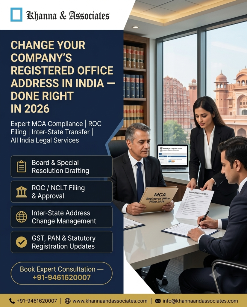 change registered